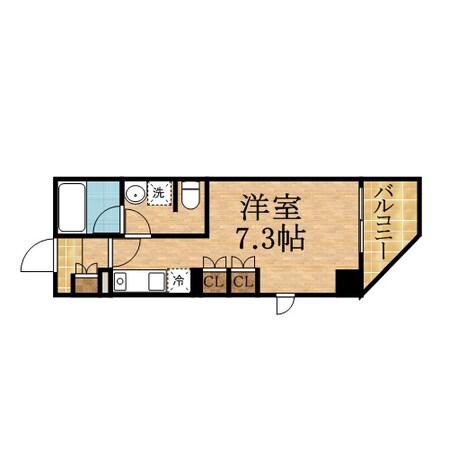 新伊丹駅 徒歩3分 4階の物件間取画像